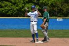 Baseball vs Babson  Wheaton College Baseball vs Babson during Championship game of the NEWMAC Championship hosted by Wheaton. - (Photo by Keith Nordstrom) : Wheaton, baseball, NEWMAC